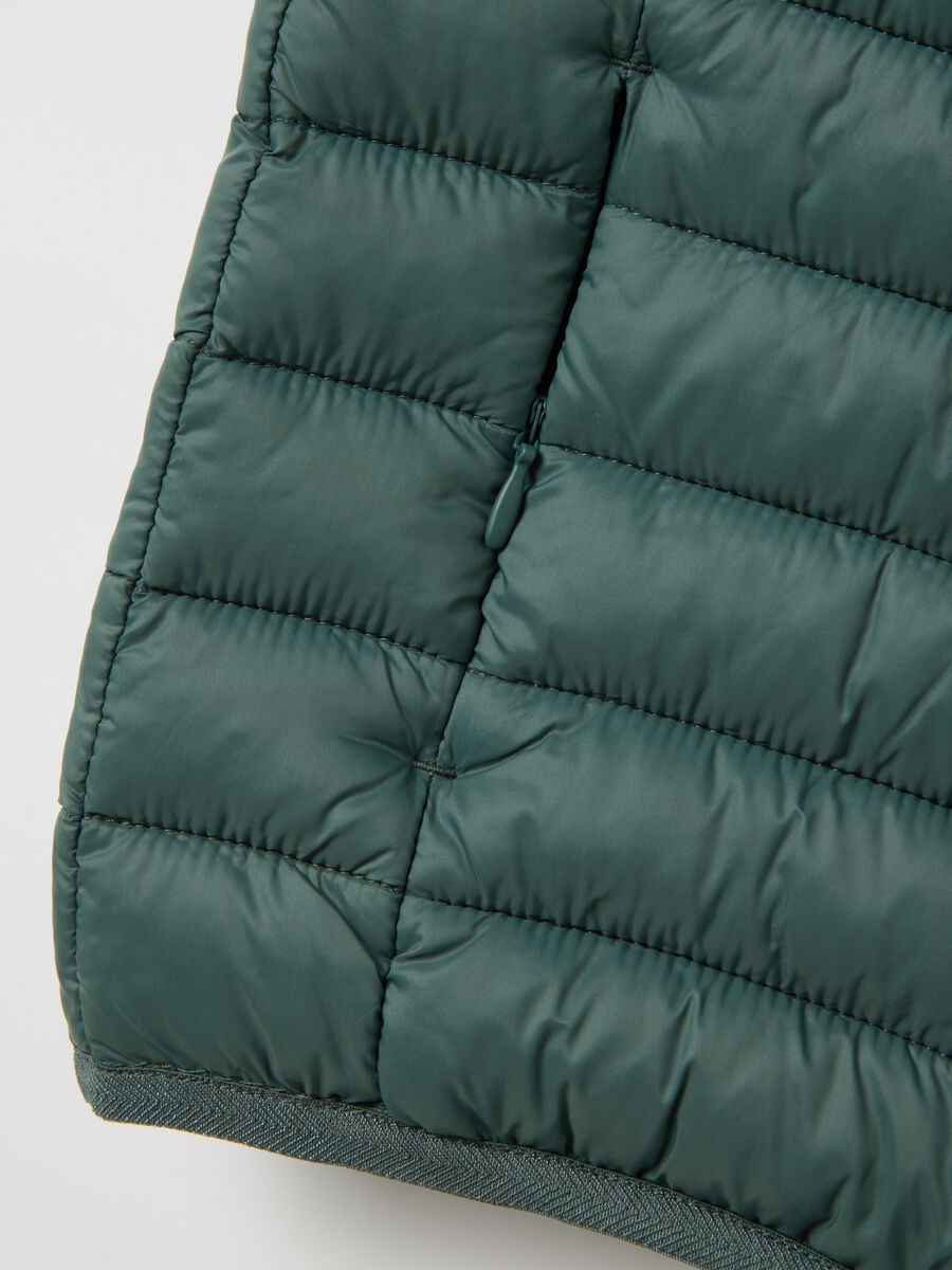 Child's waistcoat in mixed green regular fit_3