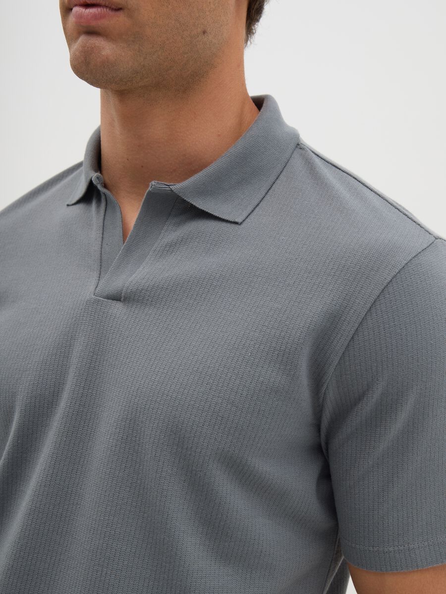 Polo da uomo in puro cotone verde regular fit_2