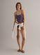 Stretch multicolour striped one-piece swimsuit_1