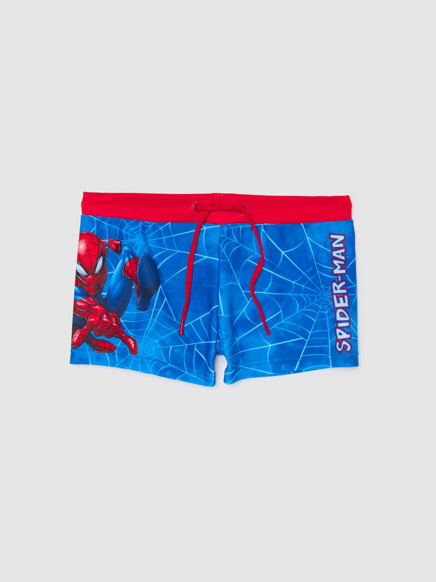 Children's swim trunks with Spider-Man print_0