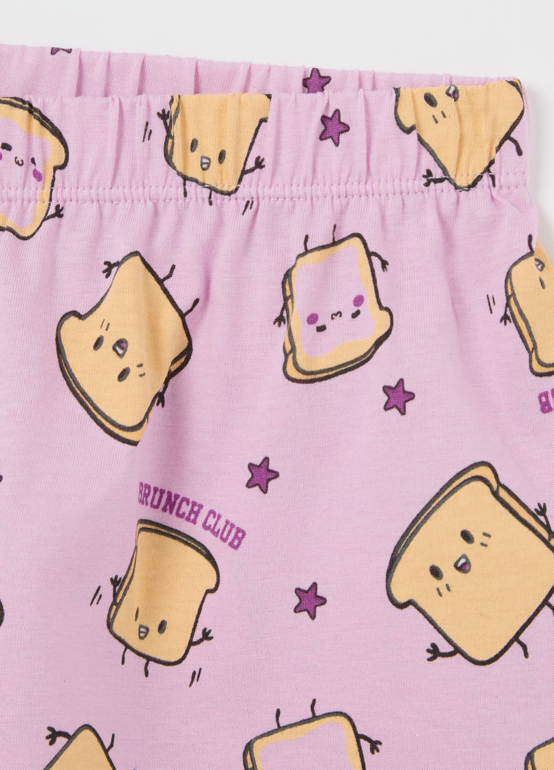 Organic Cotton Short Girls' Pyjama