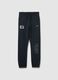 Children's blue cotton blend regular fit trousers Miami Heat_3