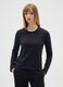 Black pure cotton T-shirt regular fit_0