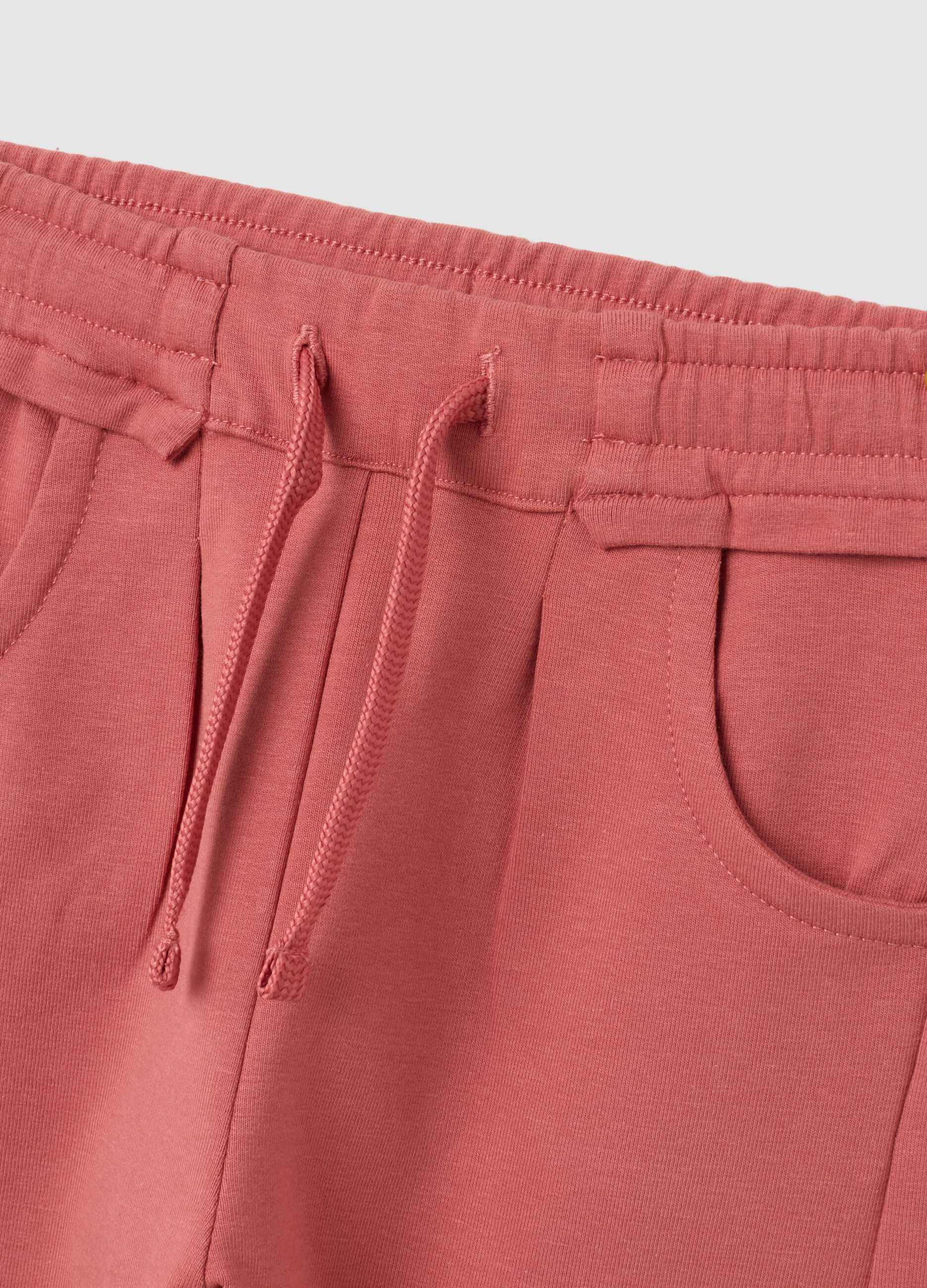 Stretch Pink Trousers for Girls