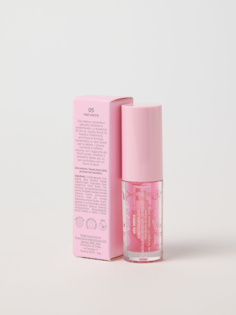Pink Glass Lip Oil 05 RED COCO_2