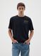 Black pure cotton regular fit t-shirt_1