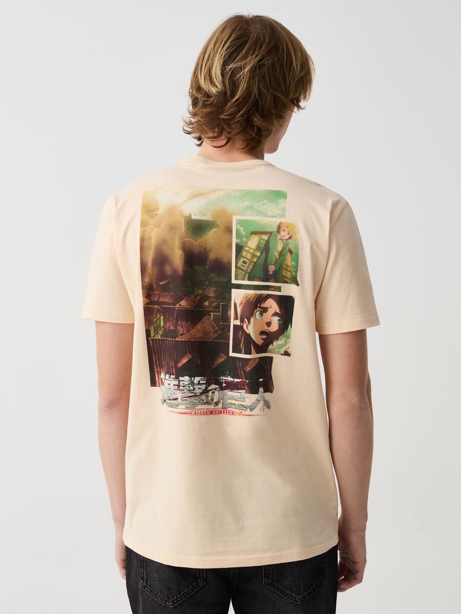 T-shirt with Attack On Titan print_2
