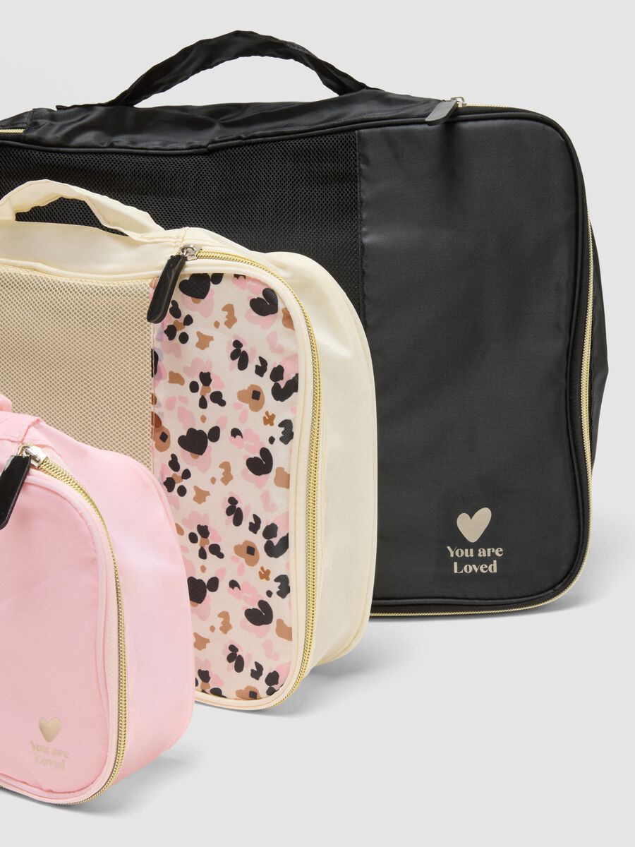 Multicolour travel beauty bag set_1