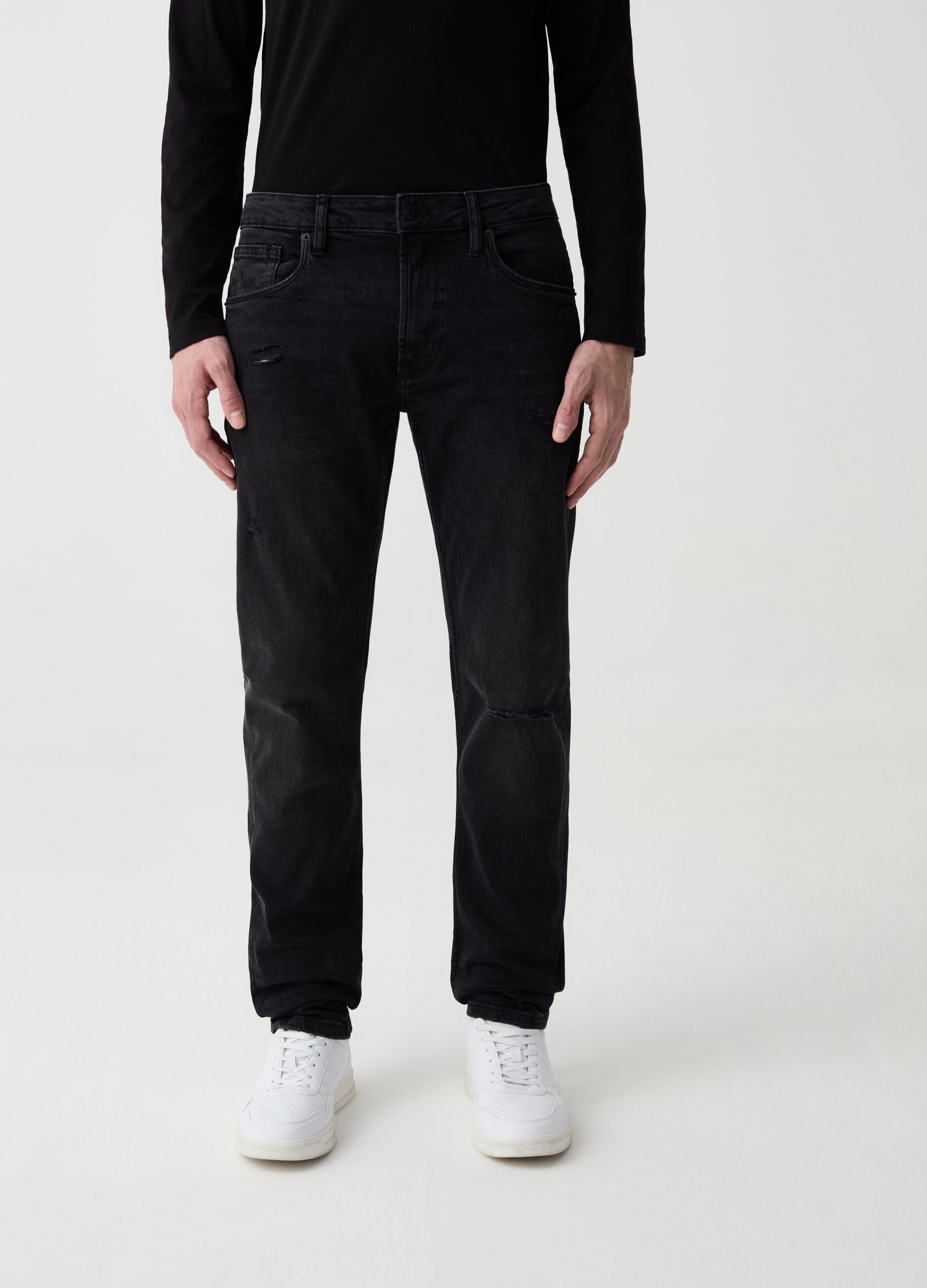 Jeans elasticizzati uomo oviesse sale