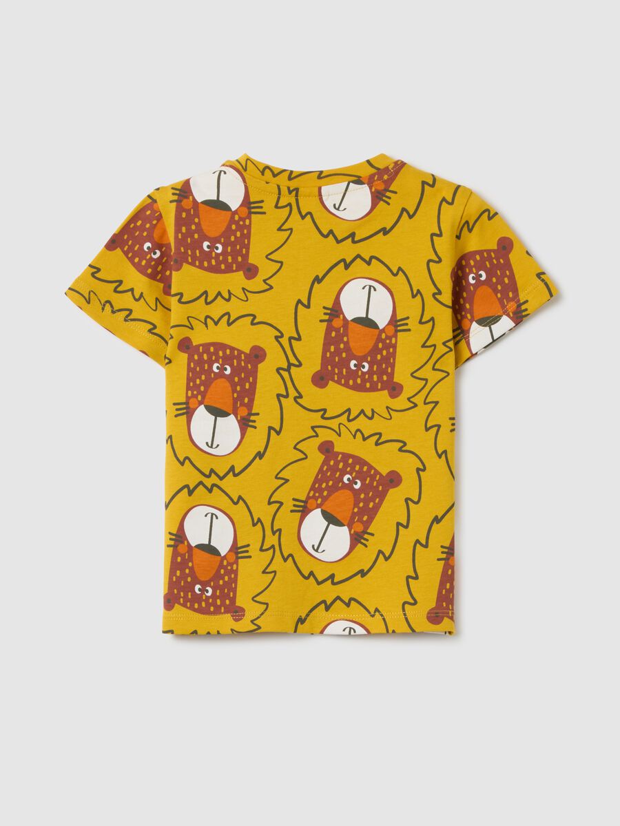 Children's pure cotton multicolour regular fit T-shirt_1