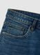 Skinny fit blue stretch cotton jeans_5