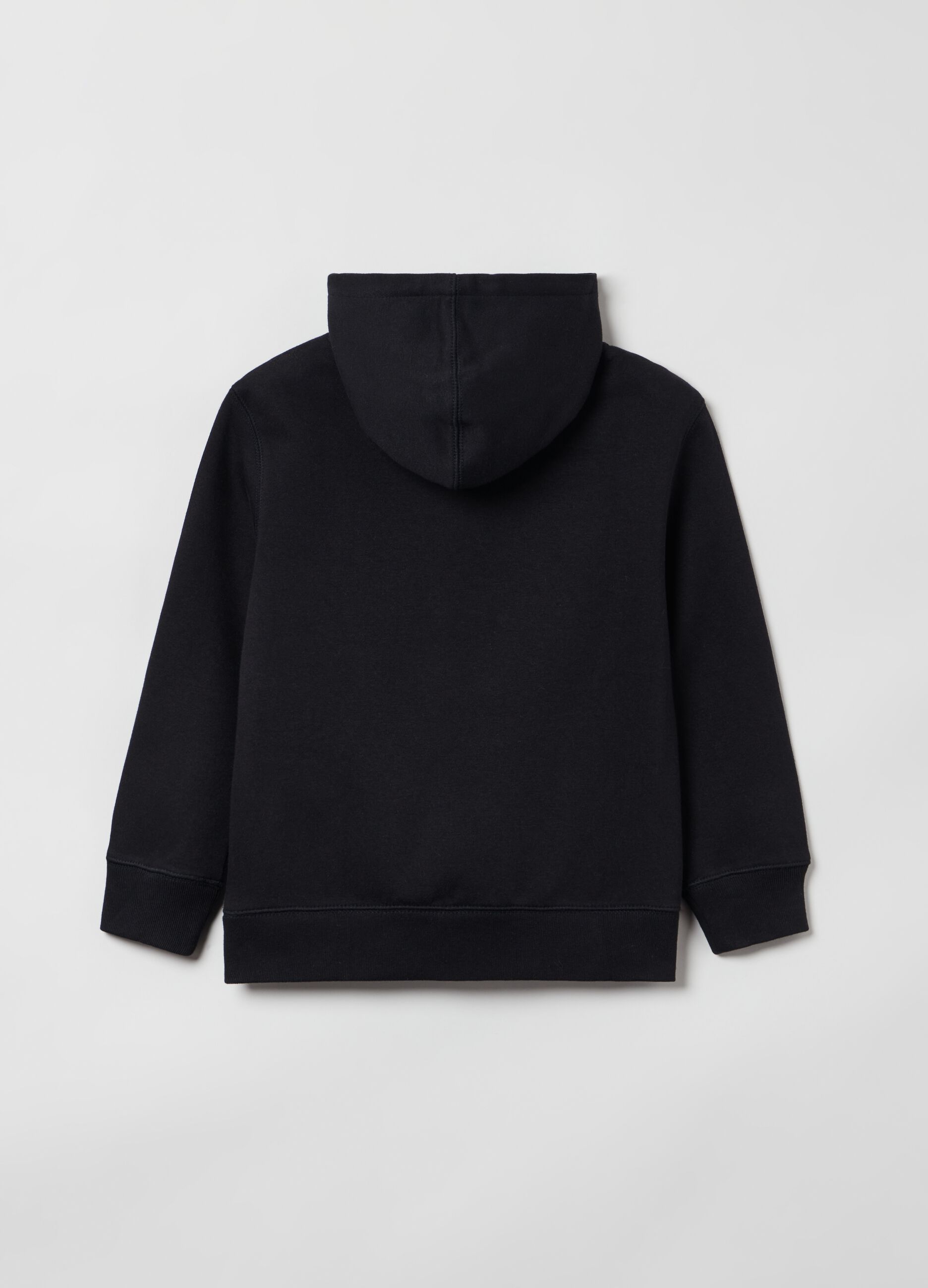 Hoodie with embroidered logo