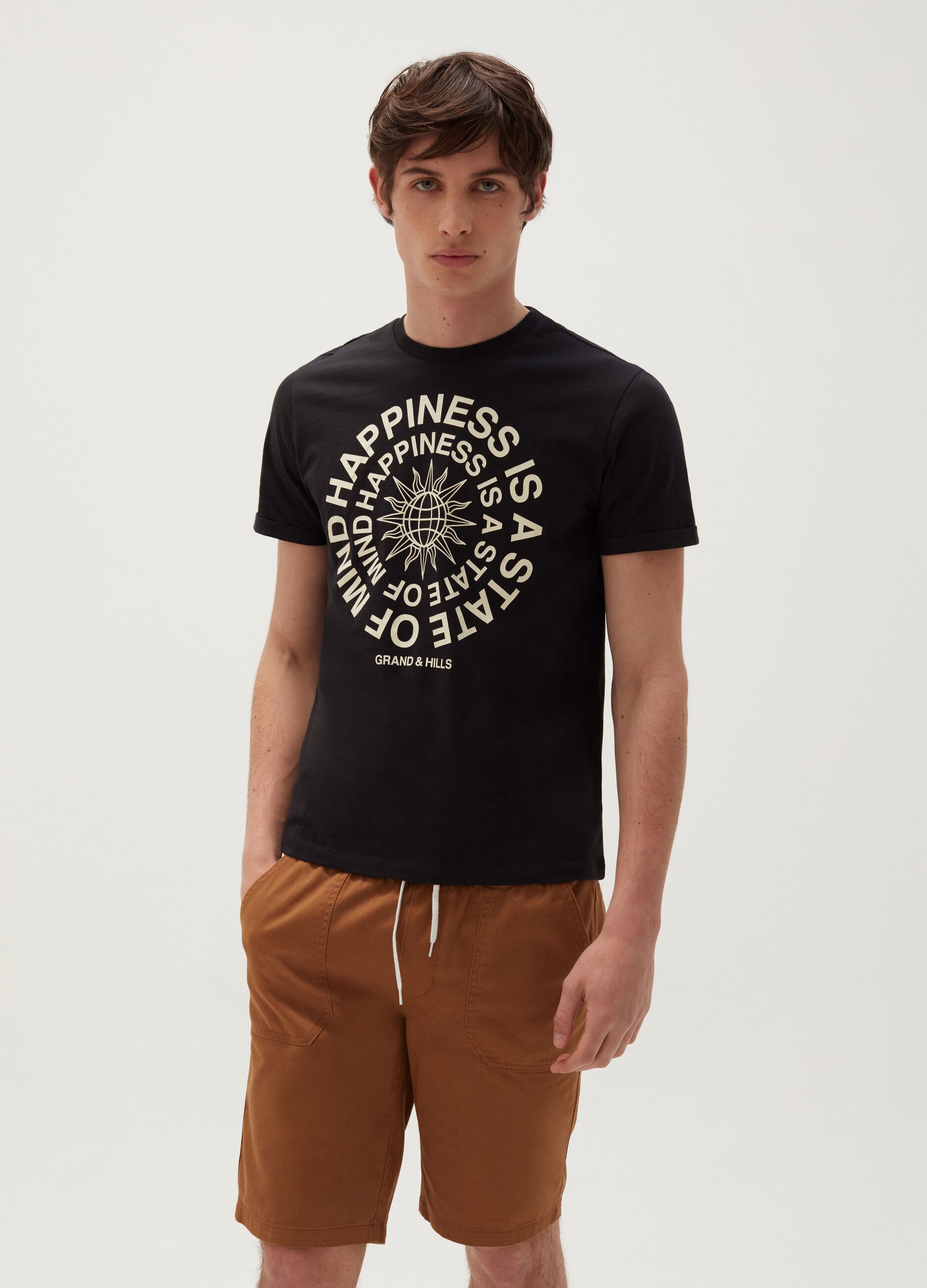 Bermuda jogger in cotone_0