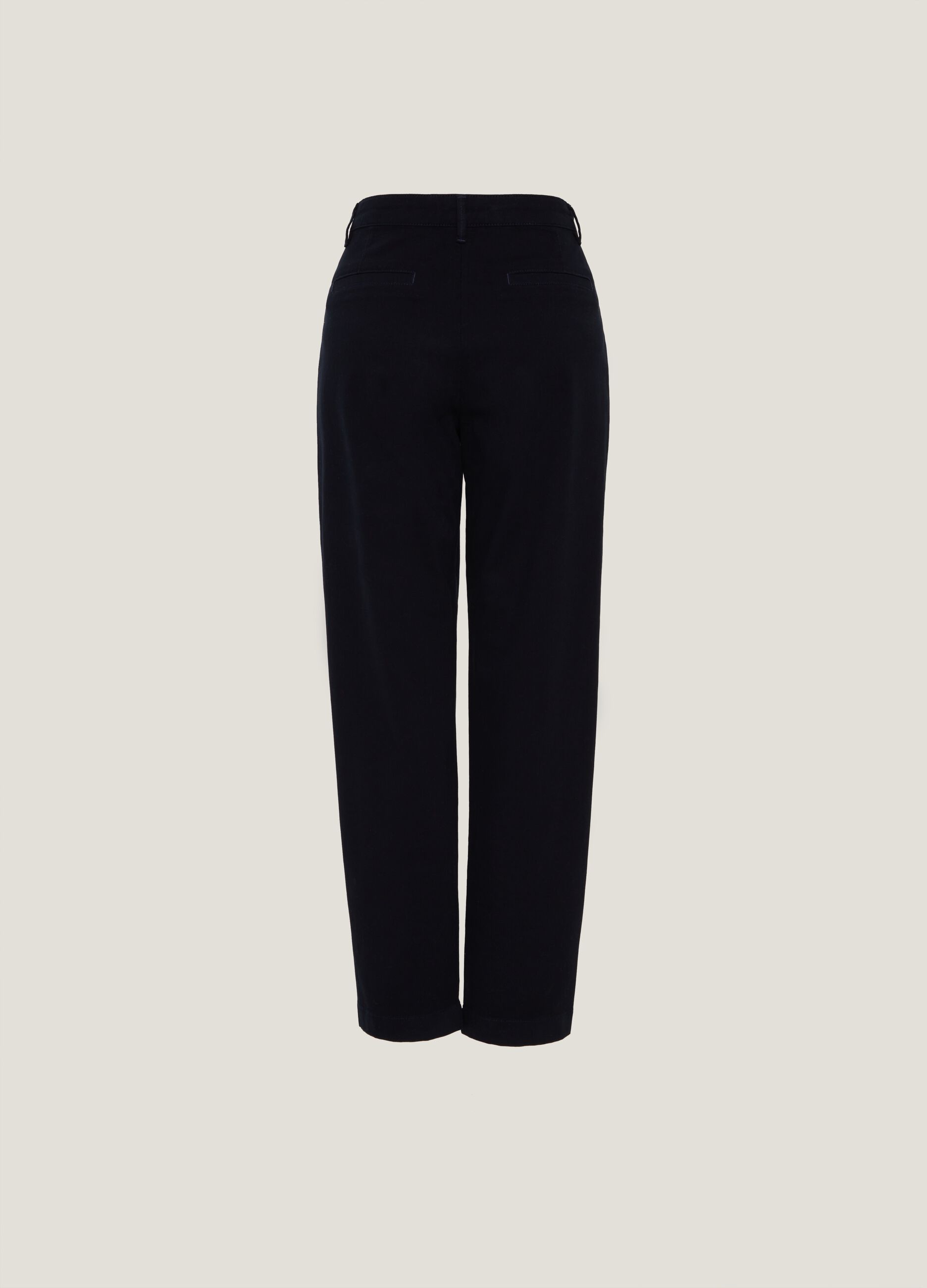 Cropped chinos in cotton