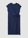 Blue stretch-cotton midi dress_4