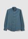 Regular-fit shirt in chambray cotton_4