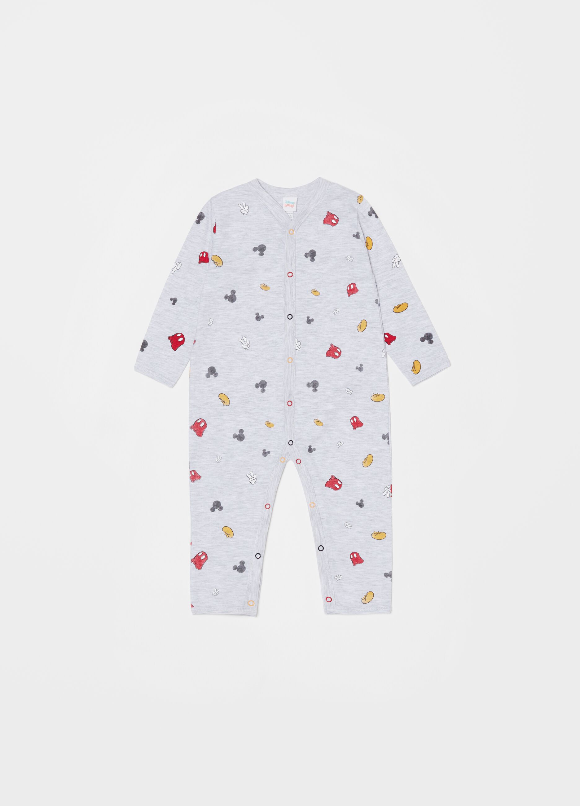 Disney Mickey Mouse onesie with long sleeves