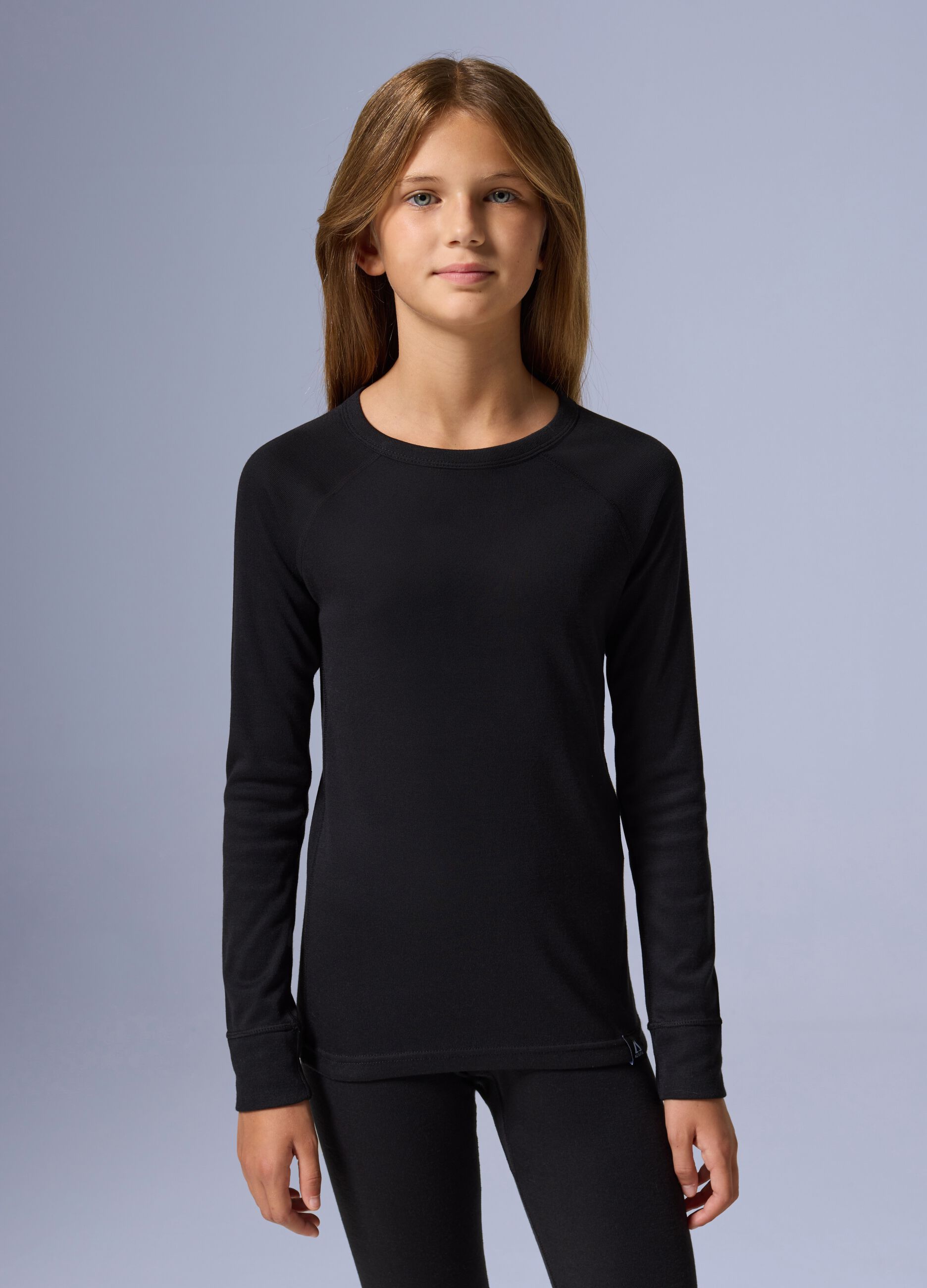 Girls' Thermal Long Sleeve T-shirt ALTAVIA WITH DEBORAH COMPAGNONI