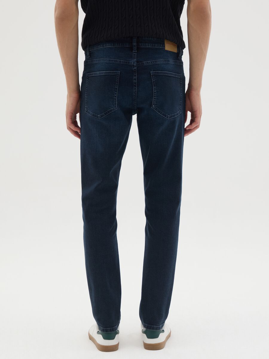 Blue Skinny Fit Denim Jeans_3