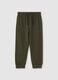 Joggers with drawstring and elasticated trims_0