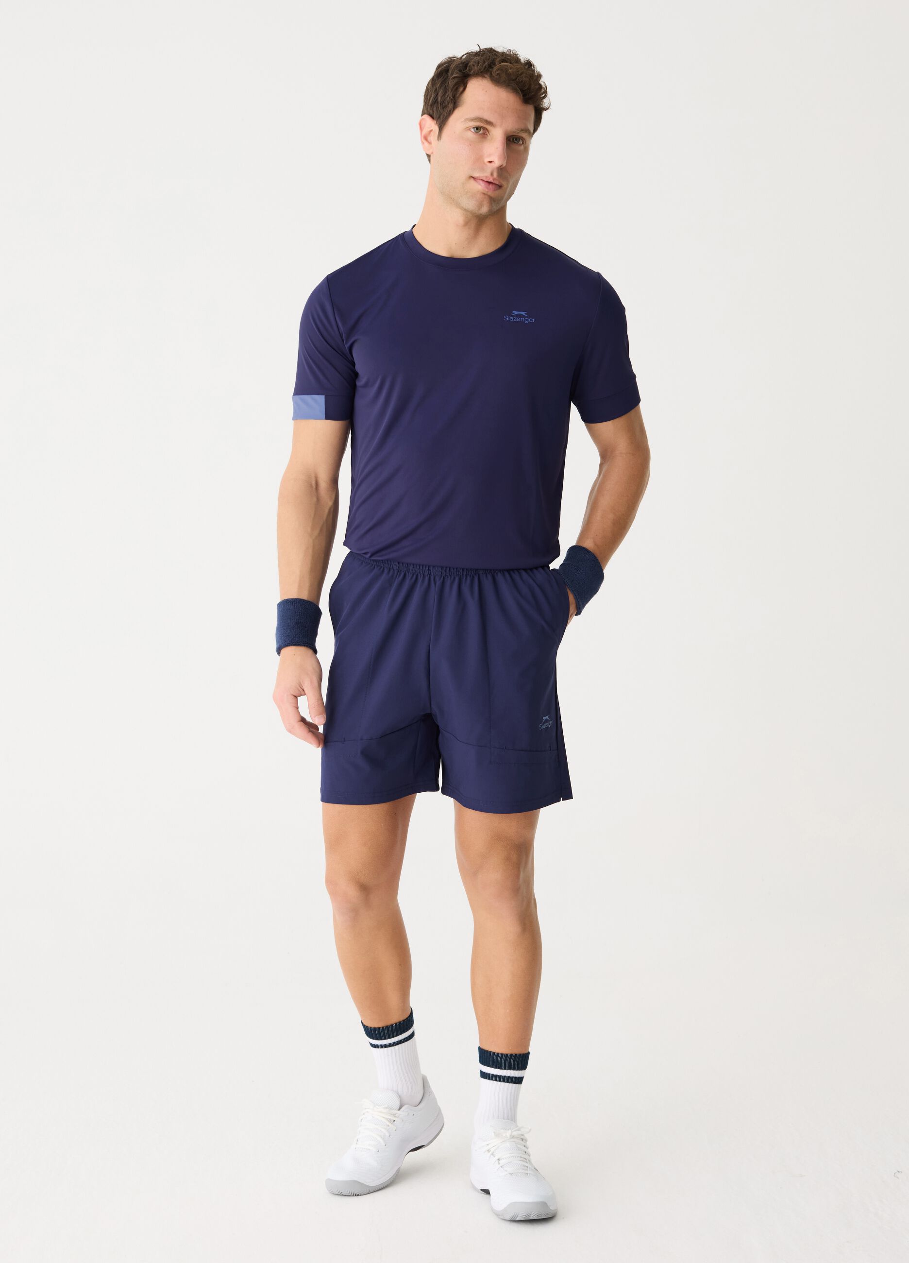 SLAZENGER T-shirt in technical fabric