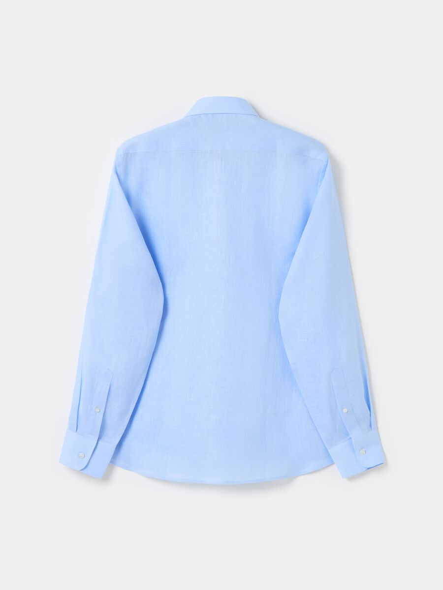 Contemporary shirt in linen_4