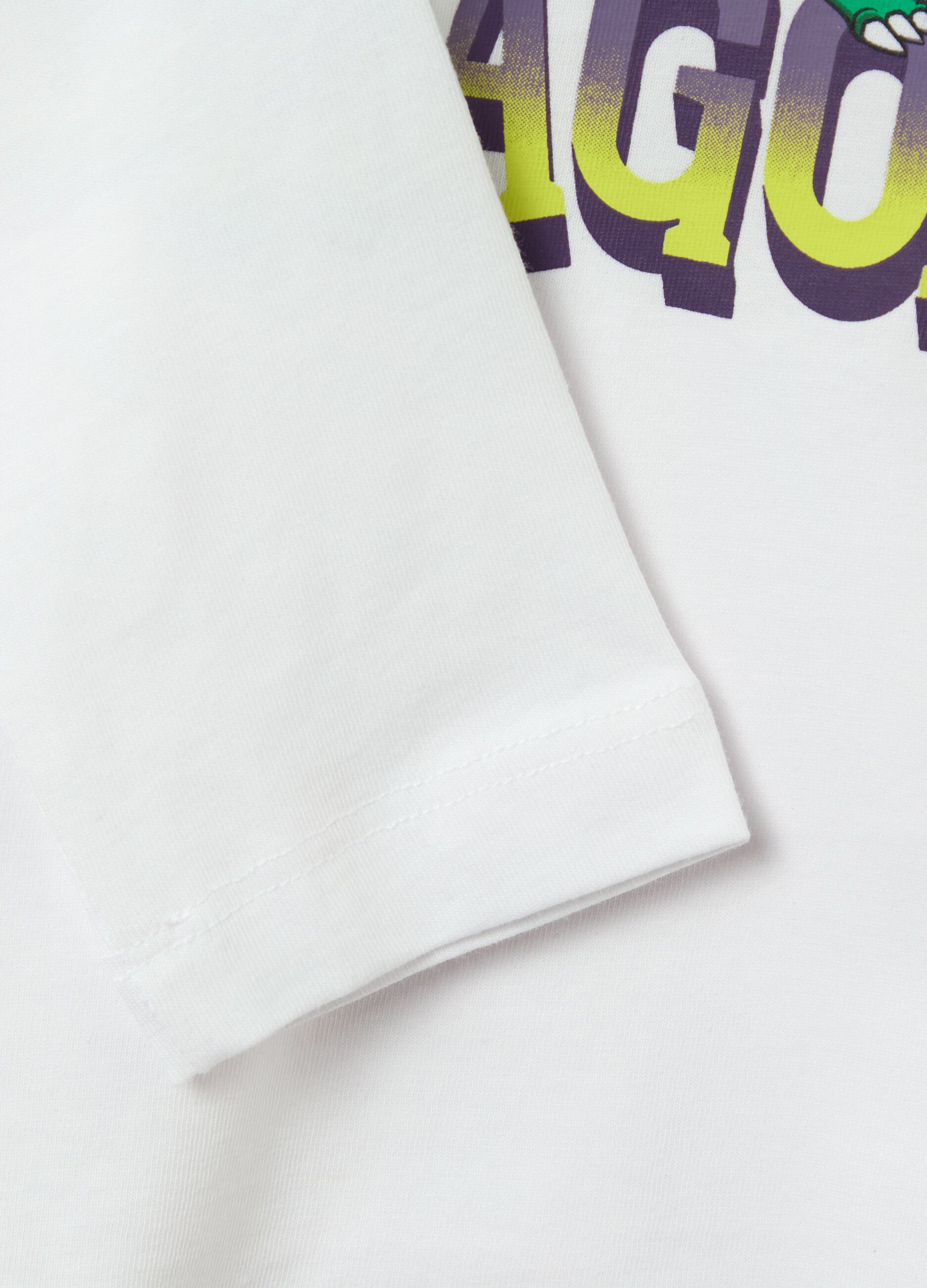 Two-pack long-sleeved T-shirts in cotton with print