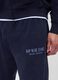 Pantaloni jogger in misto cotone e poliestere_3