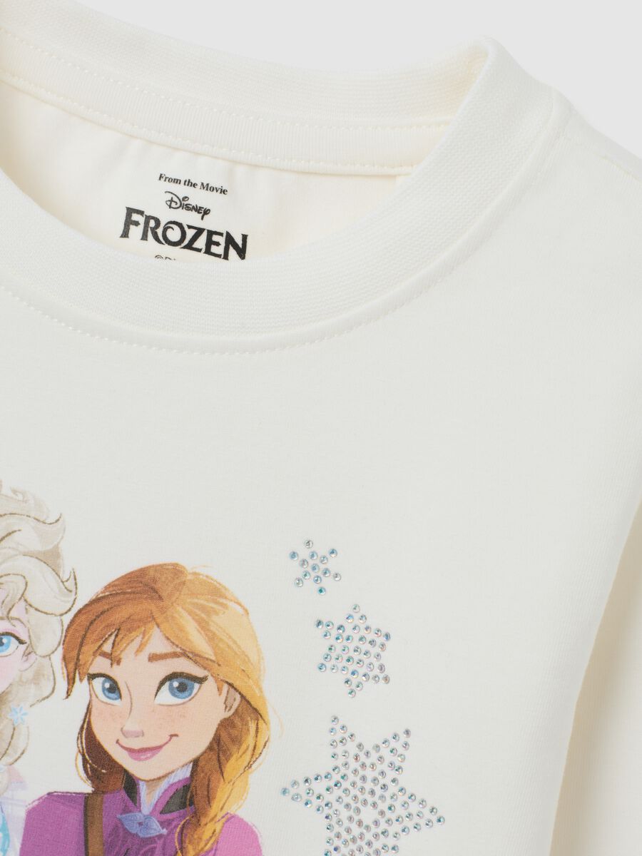 Maglia da bambina in cotone elasticizzato bianca_2