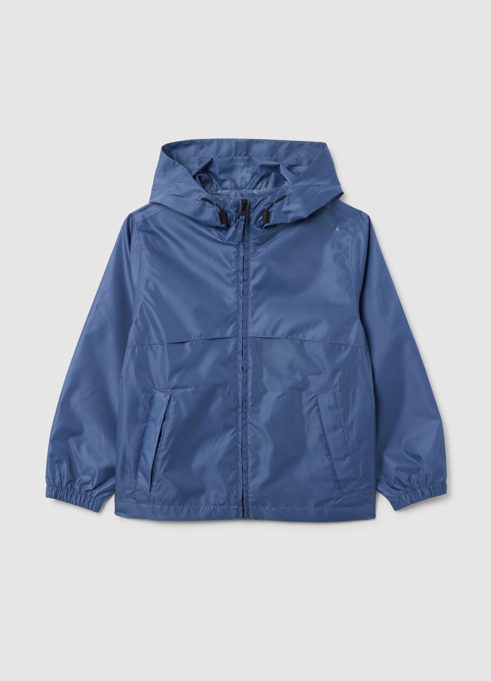 Blue Hooded Jacket for Boys