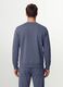 Grey crew-neck cotton-blend sweatshirt, regular fit_3