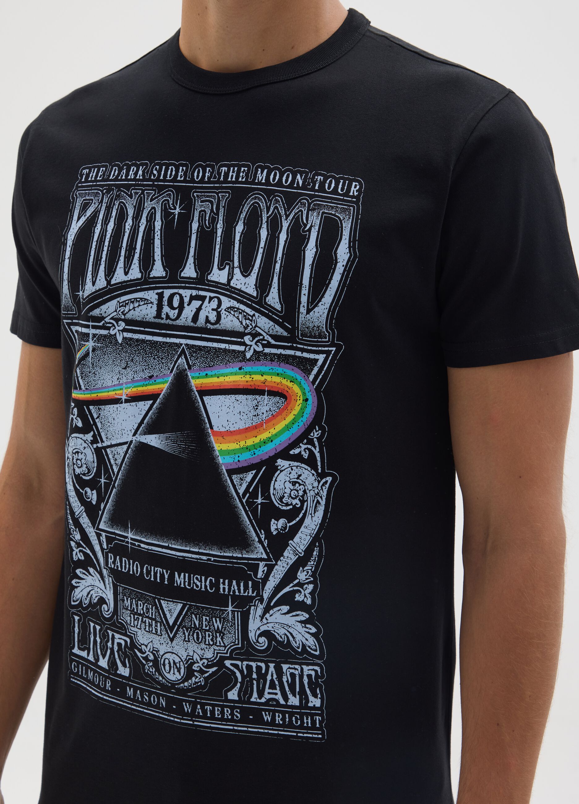 Black Pure Cotton T-shirt