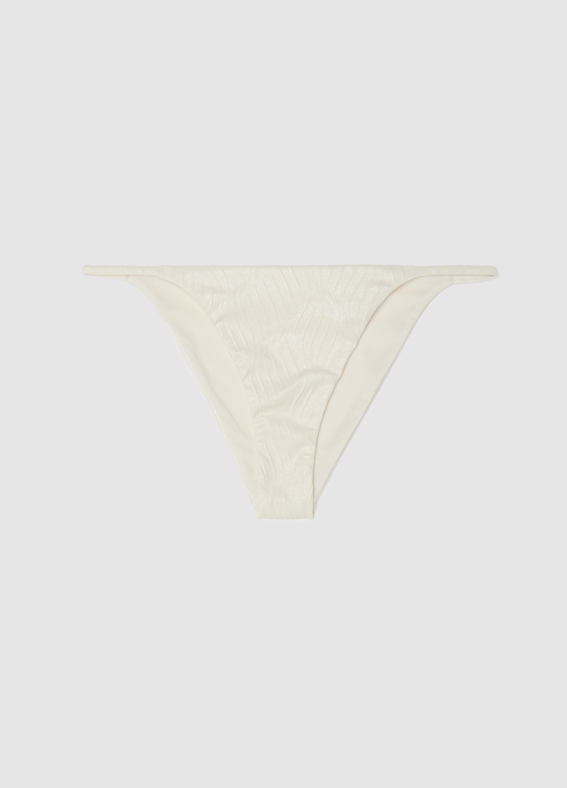Women’s jacquard briefs in stretch microfibre