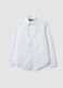 White poplin shirt, regular fit_0