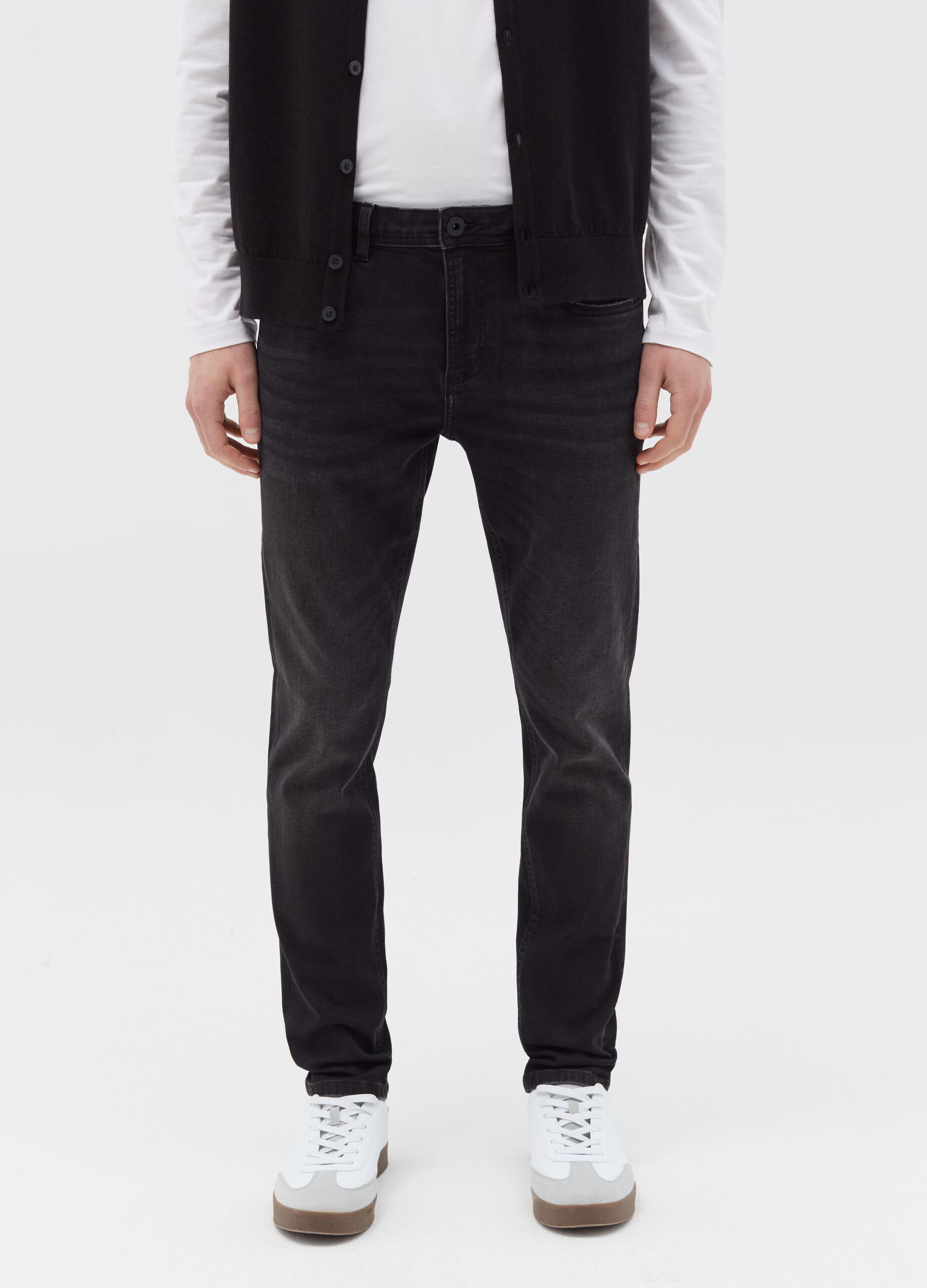 Jeans skinny fit in cotone stretch