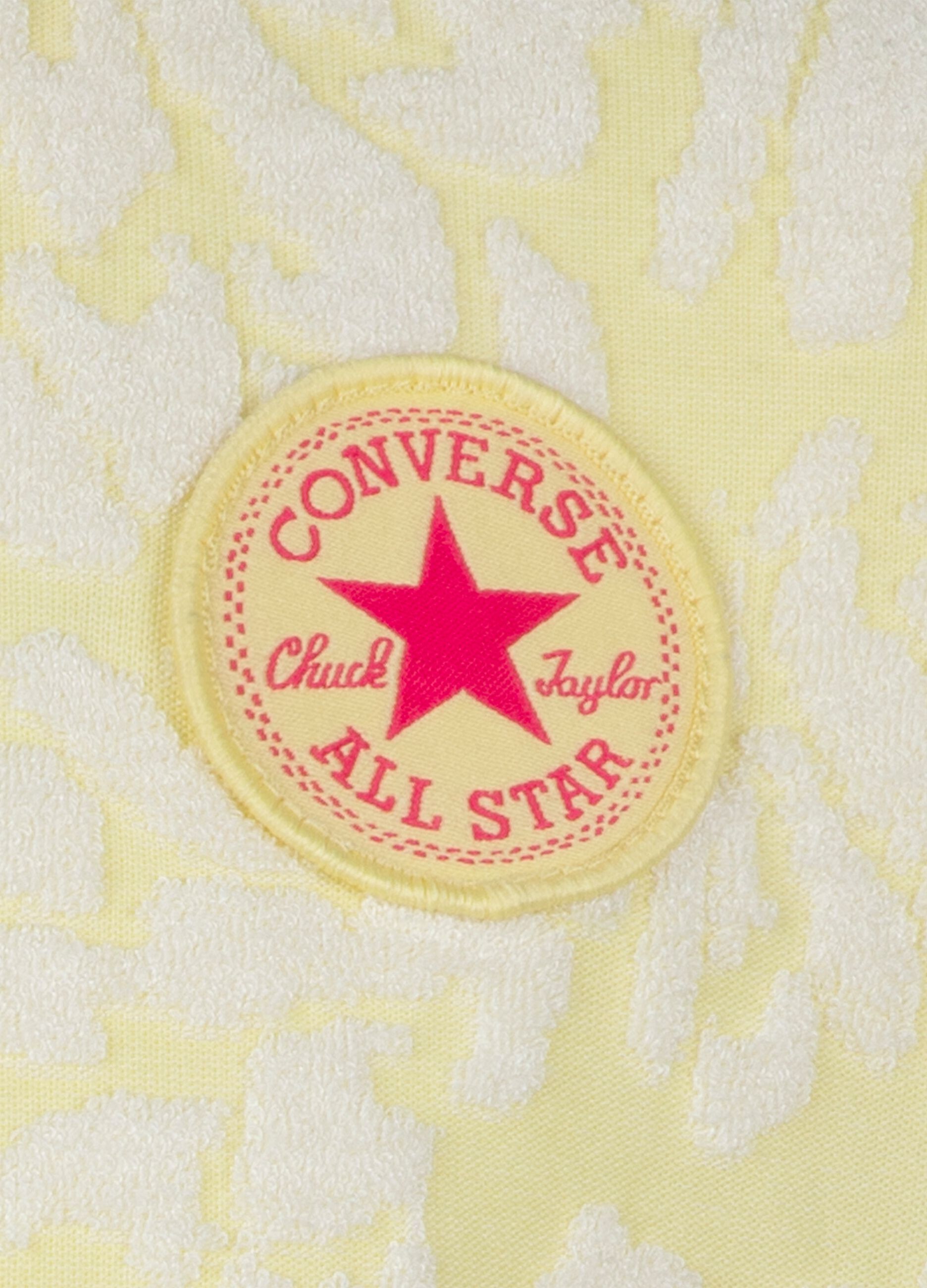 Jacquard crop T-shirt with Chuck Patch logo