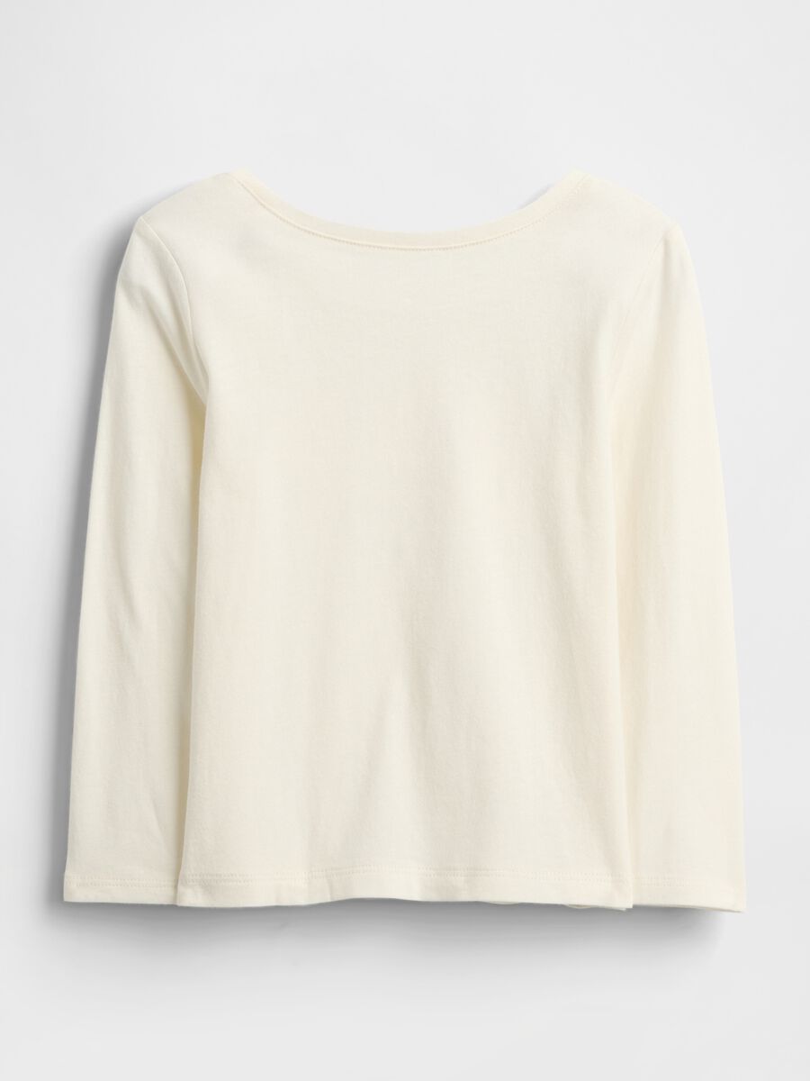 White Long Sleeve Cotton Top_1