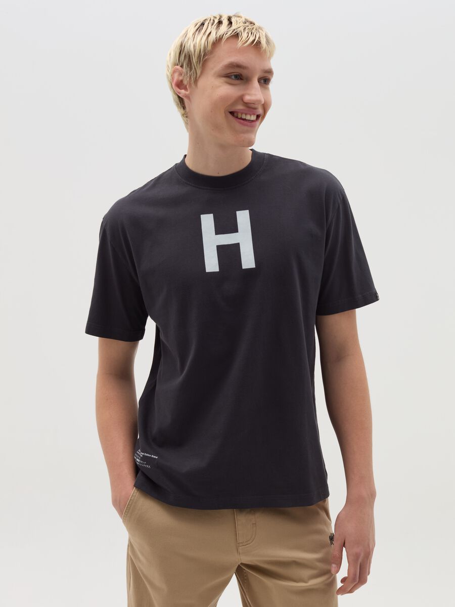 Printed cotton T-shirt_0