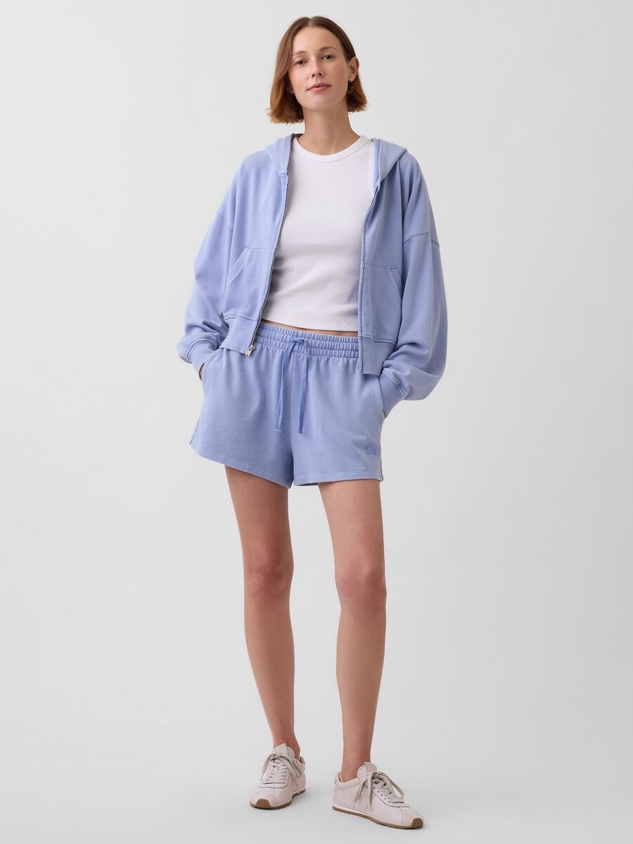 Cotton-blend shorts_0