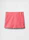 Pink Skort with Scalloped Edges_2