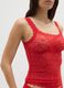 Red Lace Regular Fit Top_3