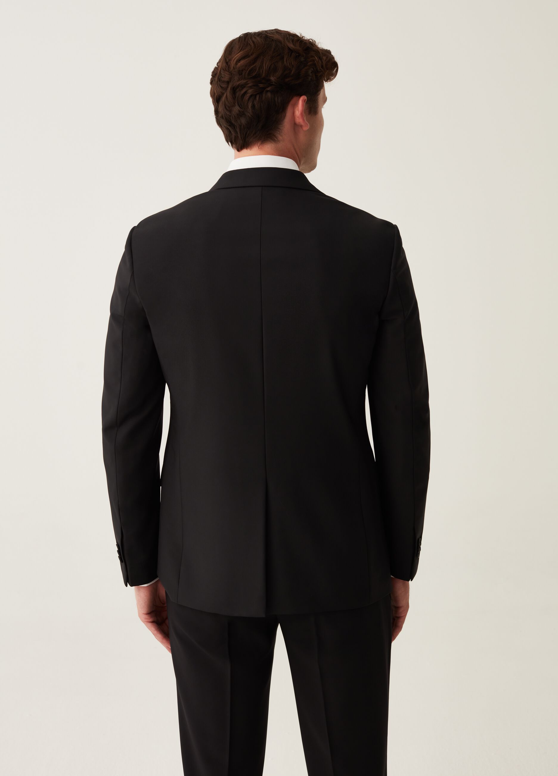 Blazer stretch nero_2