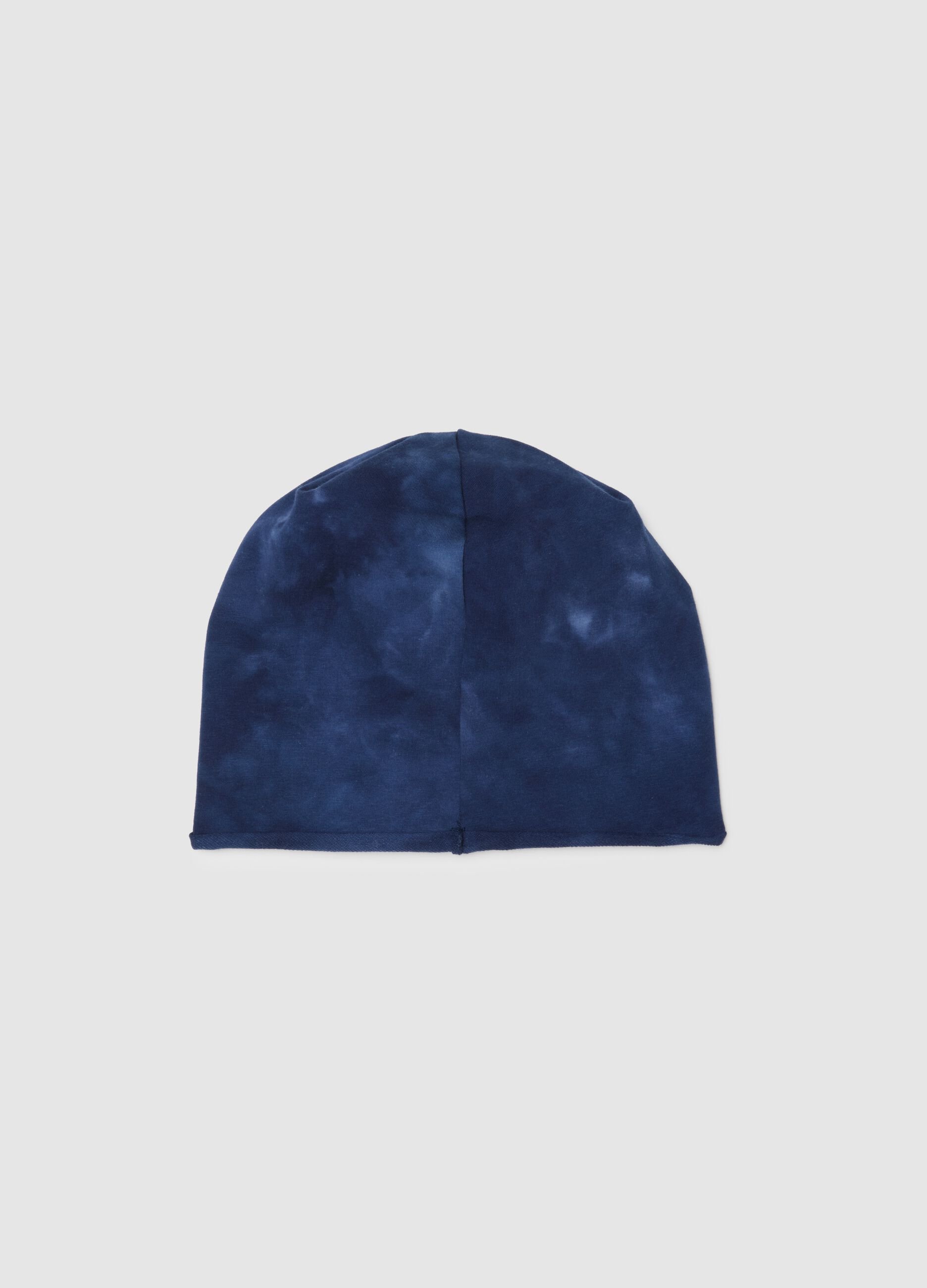 Blue Stretch Cotton Children's Hat
