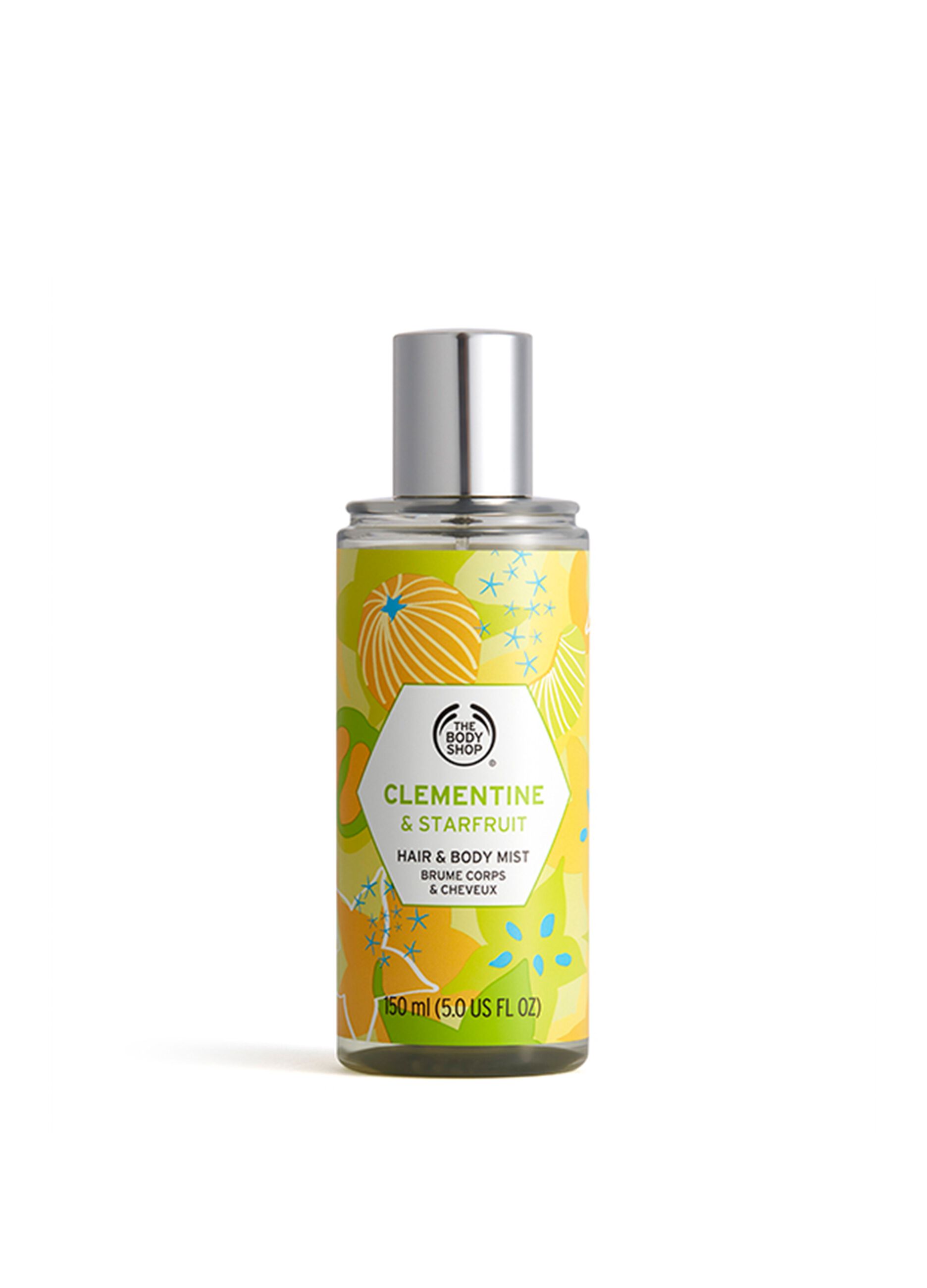 The Body Shop clementine and carambola perfumed hair and body spray 150ml