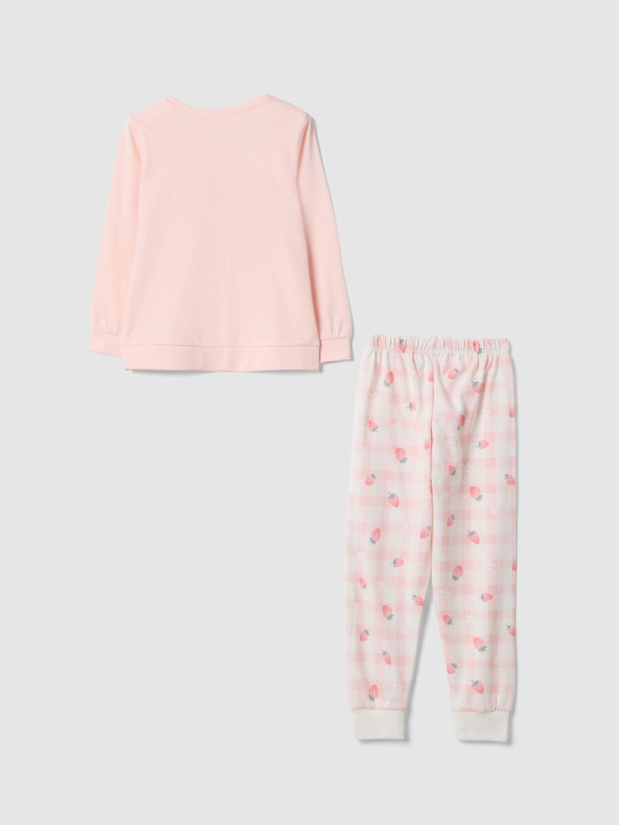 Pink Organic Cotton Pyjamas_1