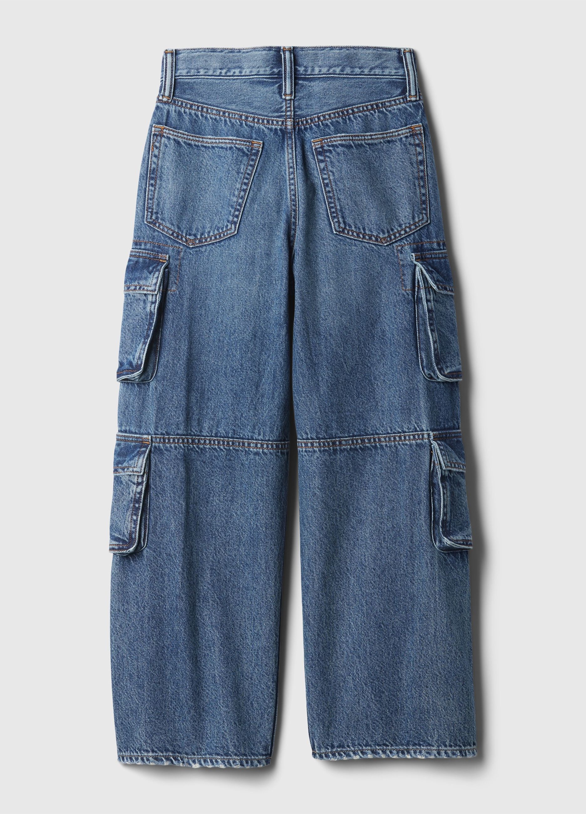Baggy-fit jeans with pockets