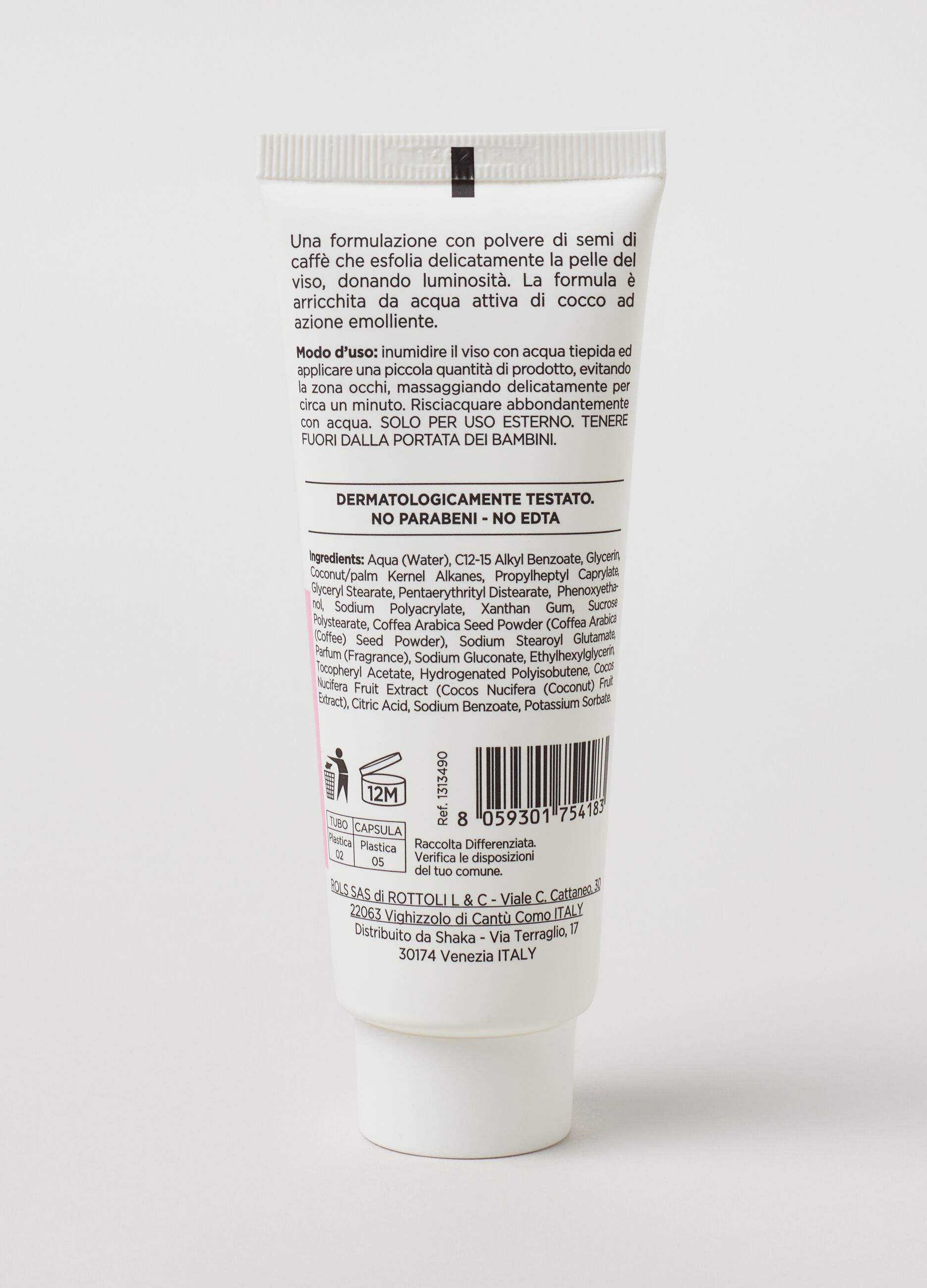 Scrub viso delicato
