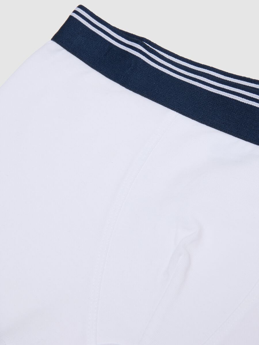 Multicolour boy's boxers in stretchy cotton regular fit_3