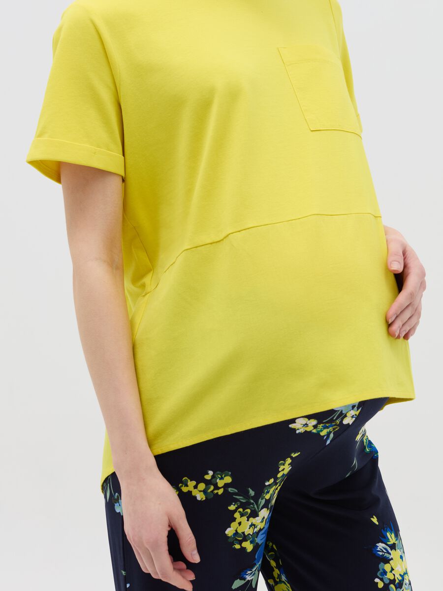 Maternity T-shirt with pocket_2