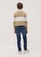 Boys' blue slim-fit stretch cotton jeans_1